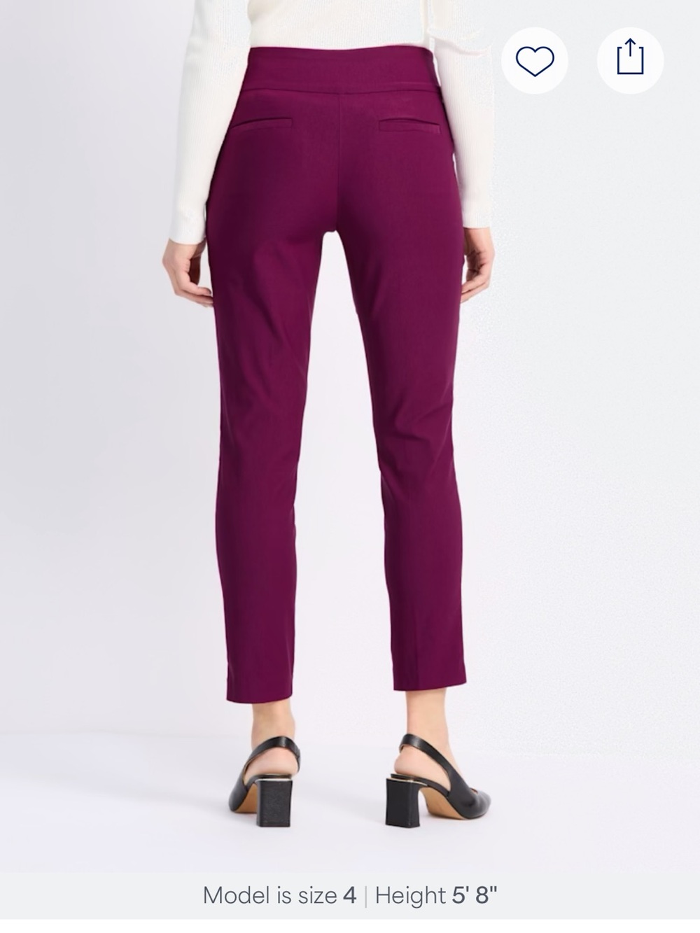 Violets & Roses Giulia Straight Leg Pants - Picture 2 of 7
